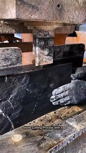 Hydraulic Stone Splitting Machine | Industrial Natural Stone Cutting Process