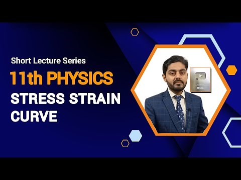 Stress strain curve class 11 | elastic limit | proportional limit | ultimate tensile strength