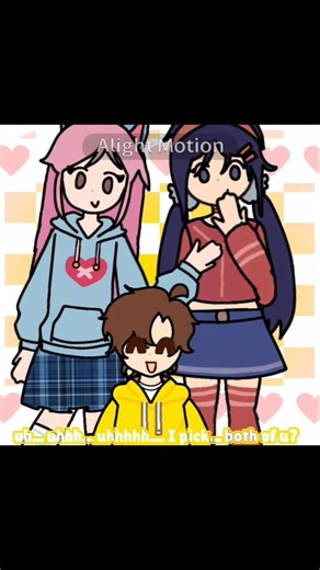 CHOOSE ONE BRO IT'S NOT THAT HARD | ft. Glitch (@GlitchPlaysRoblox), Mita & yandere ai girlfriend