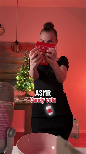 Enjoying ASMR Candy Cola Experience