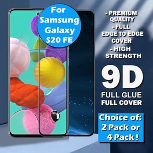 For Samsung Galaxy S20 FE Full Cover Tempered Glass Screen Protector  | eBay UK