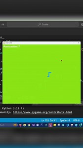 9.4K views · 75 reactions | Programando el juego de Snake en Python ‍六‍✨ | L-Code | Facebook