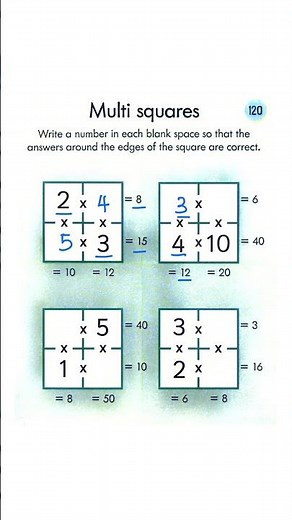 Grade 2 Multiplication ✅💯 #mathshorts #maths #mathematics #mathstricks #multiplication #math
