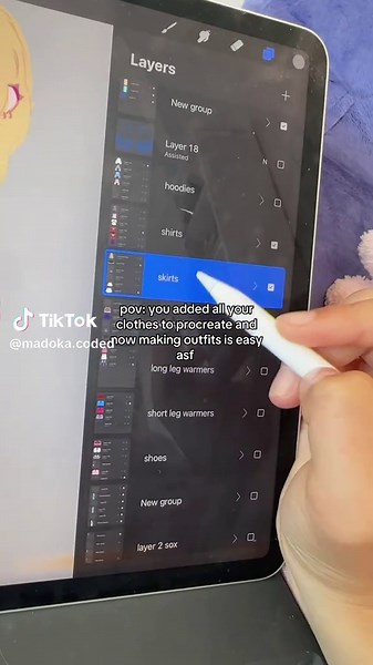 Create Outfits Easily in Procreate: A Guide