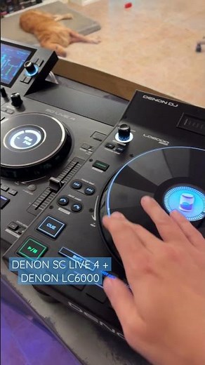 Does Denon DJ LC6000 Work With The SC Live 4? | #shorts