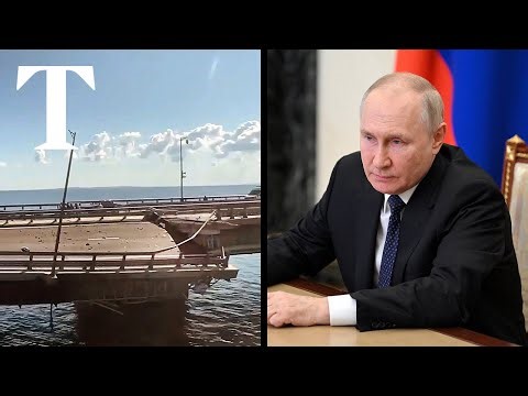 Putin calls Crimea bridge strike 'terrorist attack'