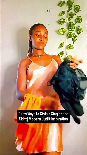 New Ways to Style a Singlet and Skirt | Modern Outfit Inspiration.