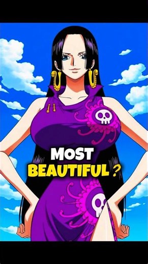 Top 10 Most Beautiful Girls In One Piece 👀✨ | Nami Or Boa ? 😳 #anime #boahancock #nami #onepiece