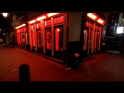 Amsterdam Red Light District Virtual Walk 4k HDR