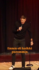 Kyllä ennen osattiin Oulussakin paremmin. #oulu #välkkylä #kortepohja #standupcomedy | Stand Up-koomikko Mikko Vaismaa