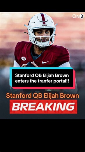 #greenscreen #ricoknows #transferportal #stanford #elijahbrown Stanford QB Elijah Brown enters the transfer portal. Brown is a legendary High School QB from National Powerhouse Mater Dei!