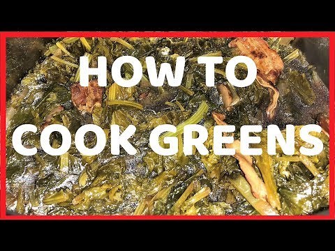 How to Cook Greens | Southern Mustard and Turnip Greens