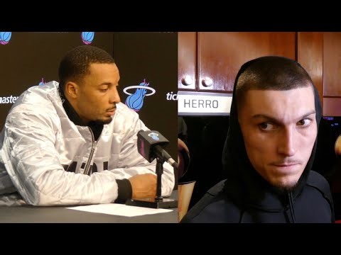 Norman Powell & Tyler Herro Talk Miami Heat Loss To Magic, Return From Injury, Bad Calls By Refs