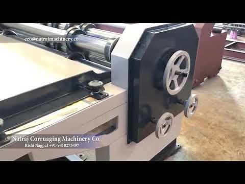 Four Bar Rotary Cutting Creasing Machine