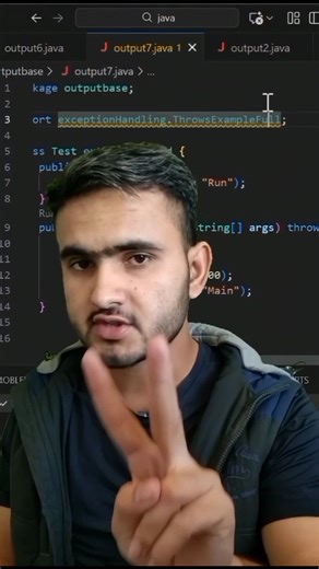 Sonu Singh on Instagram: "Multi threading ka magic ✨ . . . #programming #java #coding"