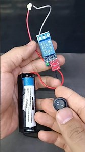 The Easiest Touch Switch You'll Ever Build! (Relay + Touch Module) 🌈🔌 #Shorts