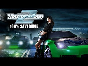 100% savegame | NFS:Underground 2