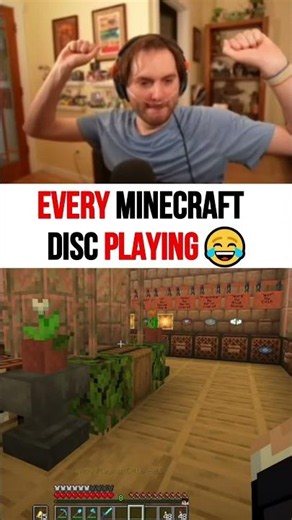 Every minecraft disc palying?!