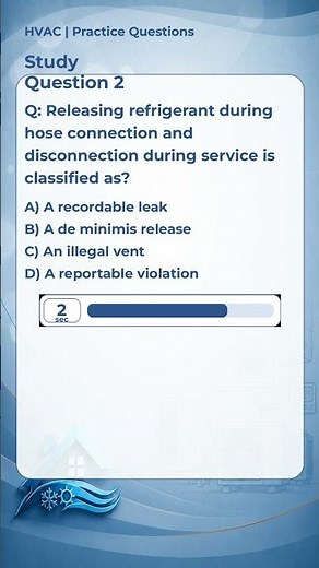 EPA 608 Practice Question | Can You Pass This?