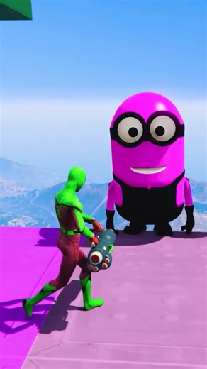 GTA 5 Epic Water Ragdolls Spiderman Jump/Fails Ep 191 #shorts