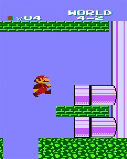 Strange Mario World 4-2 Complete Walkthrough | NES Classic #nintendo #games