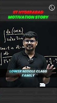 Zero to IIT Hyderabad - Real Life Inspiring Story of JEE Aspirant