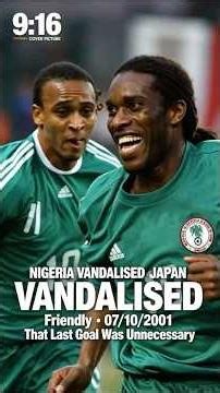 Nigeria vs Japan | 2001 U-20 World Cup Semi-Final | Full Match Highlights