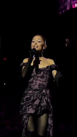 Ariana Grande performs 34+35 on eternal sunshine tour in Boston as a surprise song #arianagrande
