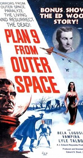Plan 9 from Outer Space (1958) ⭐ 3.9 | Horror, Sci-Fi