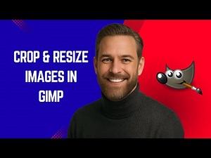 How to Crop & Resize Images in GIMP Fast & Easy! GIMP Tutorial for Beginners