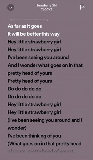 Strawberry Girl Lyric Video - Indie Pop Music