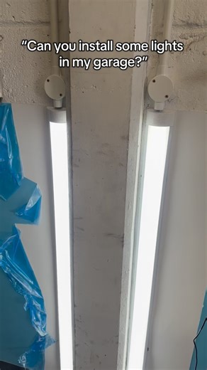 Can you install the lights in that garage part 2 wiring with @prysmianuk single cables #sparky #electricianuk #howto #install #reel #viral #electrician | Owen Mansfield