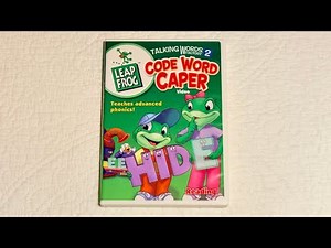 Opening to LeapFrog: Talking Words Factory 2: Code Word Caper 2004 DVD
