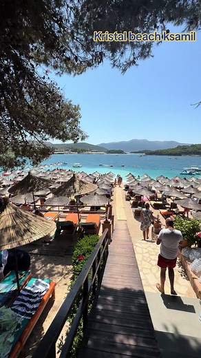 Exploring Kristal Beach in Ksamil, Albania