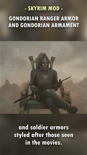 Gondorian Style Armors in Skyrim! 🛡️