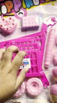 [ ASMR ] 2 minutes relaxing unboxing toy cart and deserts asmr sounds satisfying #asmr #kitchenset