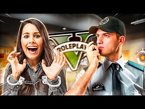 O OFICIAL PRENDEU EU E MINHA CRUSH NO GTA RP #52 ‹ ARUAN ›