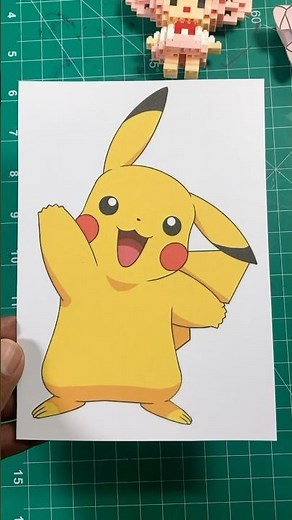 ⚡🧩 ¡Crea y Arma un ROMPECABEZAS de PIKACHU! Manualidad Divertida y Educativa para Niños#burrikiki