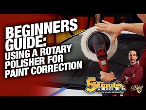 Beginner's Guide for Using a Rotary Polisher for Paint Correction