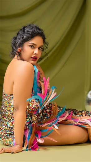 Laxmi Krishna on Instagram: "This is a thank you post for a such a lovely photoshoot for me Will save it for lifetime Lotsssssss and lotsssss of love to you @mommyblissstudio_by_karuna muahhhhhhhh to you ❤️ #laxmikrishnastyle #laxmikrishnalabel #highfashion #Christmas #style"