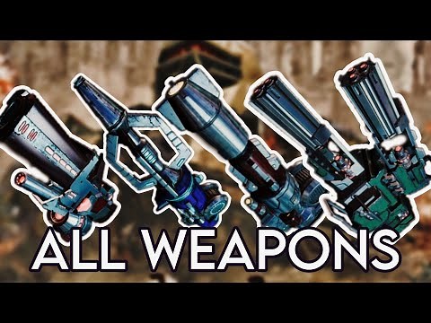 Transformers: Fall of Cybertron - ALL Weapons Showcase
