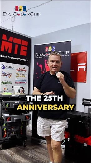 Dr. ColorChip on Instagram: "MTE is just around the corner, and we couldn’t be more excited to celebrate the 25th anniversary! 🎉 We’re so honored to be there year after year and truly grateful to be part of this incredible industry. We’ll be in Orlando from January 29–31, and on January 29 we’ll be hosting an educational session you won’t want to miss. Be sure to stop by, say hello, and join us while you’re at the show. Have questions before MTE? Reach out anytime at tony@drcolorchip.com. Hope 