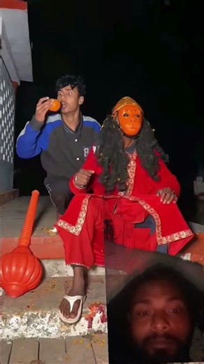 Hanuman Ji Ne Bhoot 👹 Ki Gardan Ko Ukad Diya 😬 #hanuman​ #hanumanji​ #trending​ #bajrangbali​ #short