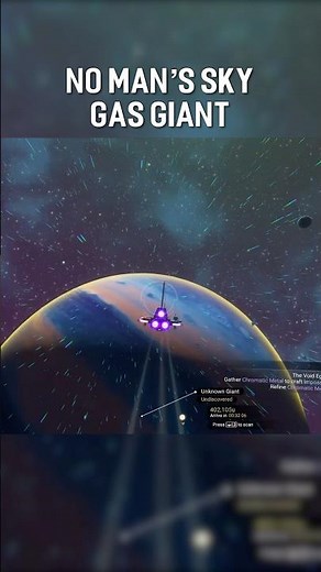 Insane Looking Gas Giant in No man’s sky #nomanssky #nomansskygameplay #gaming #gameplay