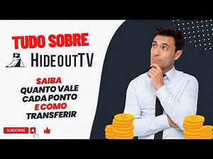 Hideout TV - Saiba como funciona, como transferir os pontos e quanto vale cada ponto