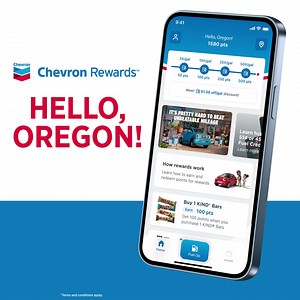 4.7K views · 421 reactions | Check it out, Oregon! All you have to do is sign up NOW to get $1 per gallon on your next three visits. | Chevron | Facebook