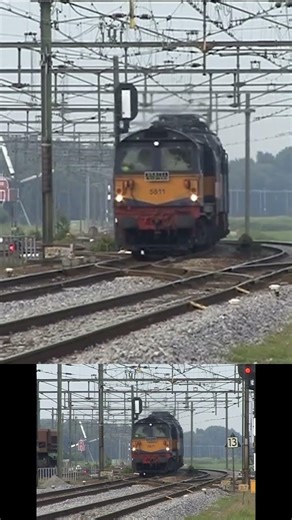 The last Class 58 railtour #train #thrash #Holland
