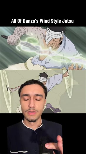 moexkage on Instagram: "All Of Danzo’s Wind Style Jutsu #anime #naruto #narutoshippuden #danzo"
