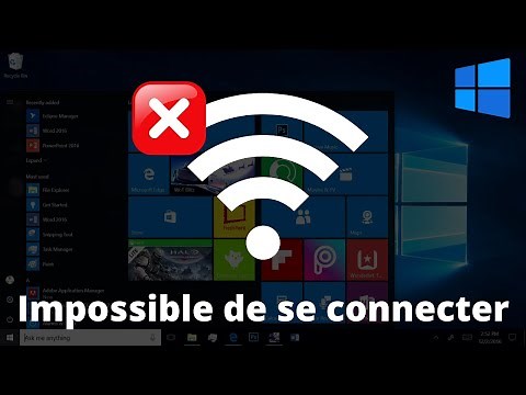 Impossible de se connecter au WiFi sur PC Windows 10