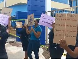 Students protest tuition hike at UCC but university defends decision